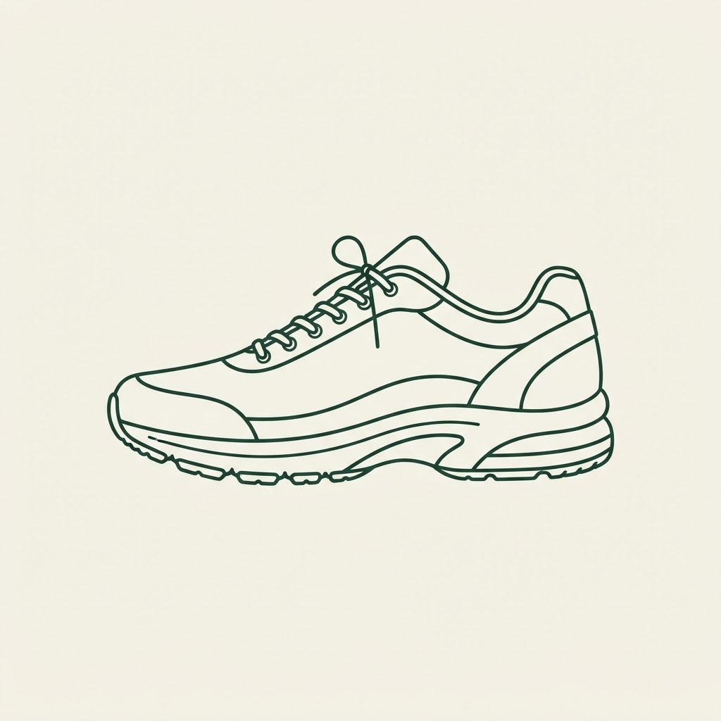 Practical for Daily Life shoe feature illustration